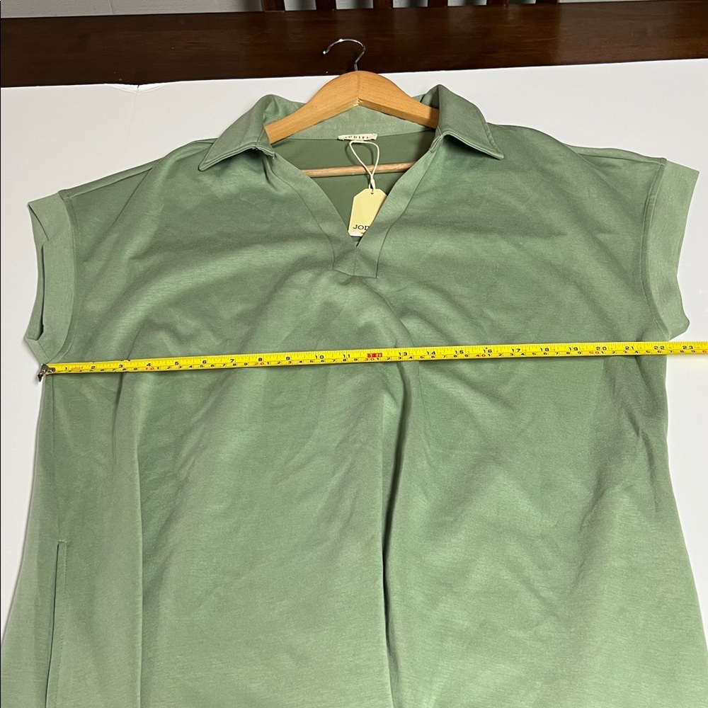 NWT Jodifl Dress Short Cap Sleeves 1X Mint Green - Picture 11 of 14